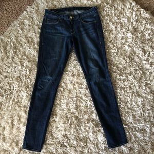 William Rast Skinny Jeans Dark rinse mid-rise 27/4